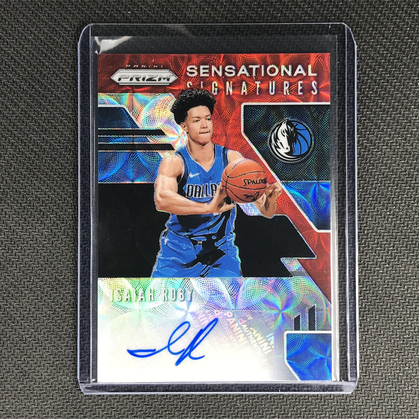 2019-20 Prizm Choice ISAIAH ROBY Sensational Signatures Red #IRB-Cherry Collectables