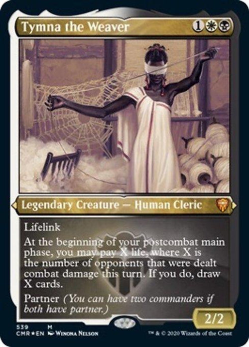 ETCHED FOIL Tymna the Weaver 539 - Commander Legends-Cherry Collectables