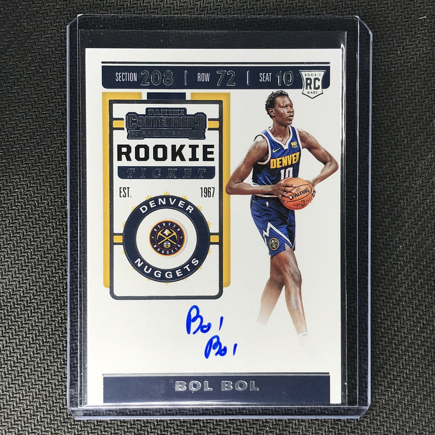 2019-20 Contenders BOL BOL Ticket Rookie Auto #112 B-Cherry Collectables