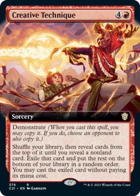 Creative Technique 376 Extended Art Commander 2021