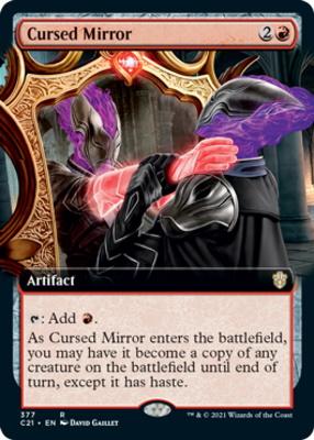 Cursed Mirror 377 Extended Art Commander 2021