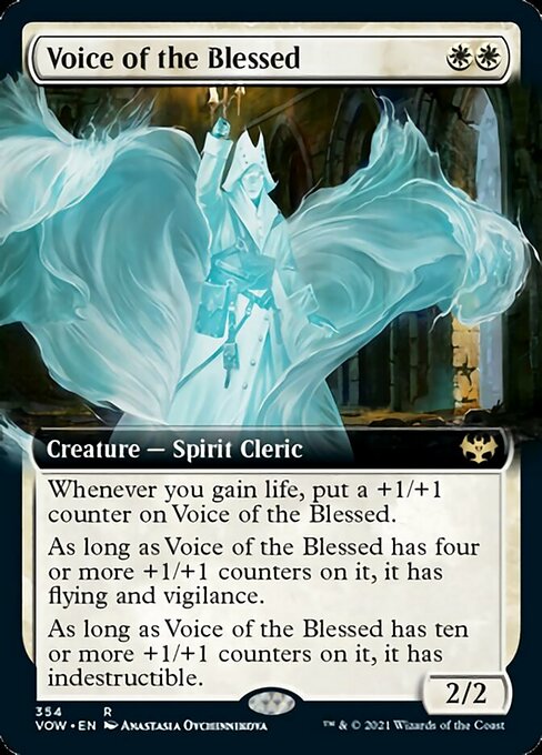 Extended Voice Of The Blessed - 354 - Rare Crimson Vow