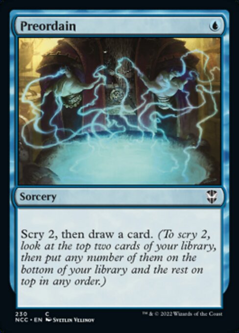 Preordain #230 -  New Capenna Commander