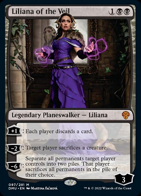 Liliana of the Veil - 97 /281 - Mythic - FOIL 