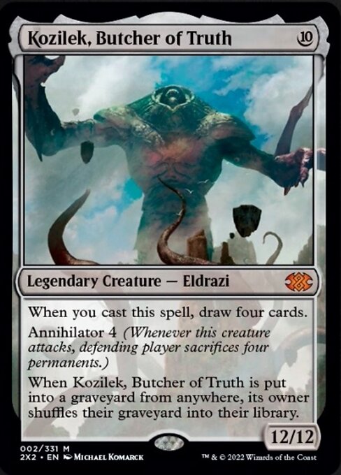 Kozilek, Butcher of Truth 2 /331 - Mythic Double Masters 2022