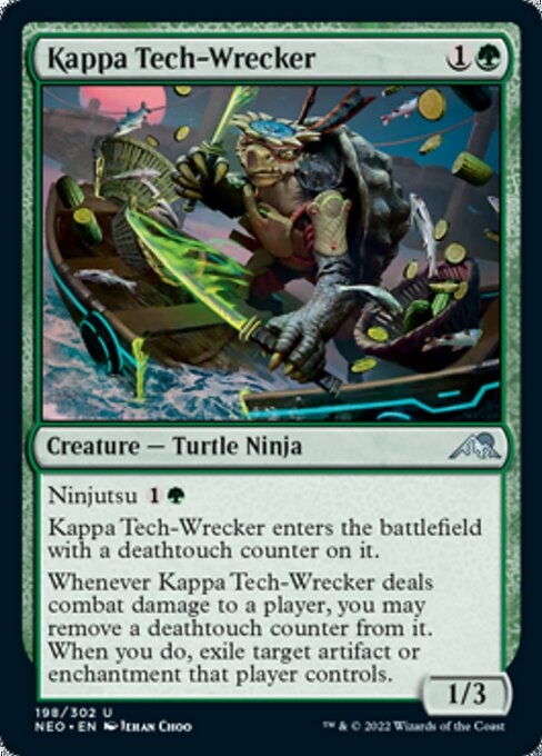 Kappa Tech-Wrecker 198/302 -  Kamigawa Neon Dynasty UNCLE