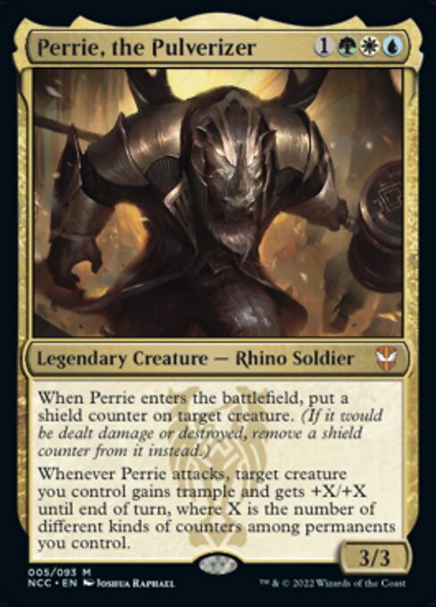 Perrie, the Pulverizer 5/93 -  New Capenna Commander