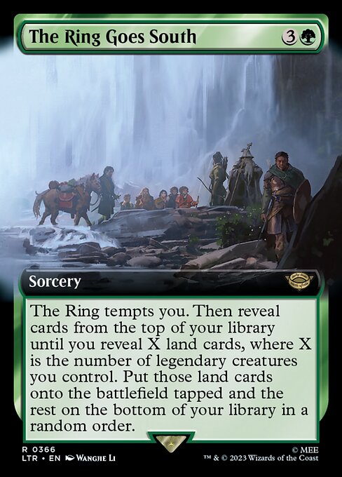 EXTENDED The Ring Goes South #366  - Rare Lord of the Rings: Tales of Middle-Earth
