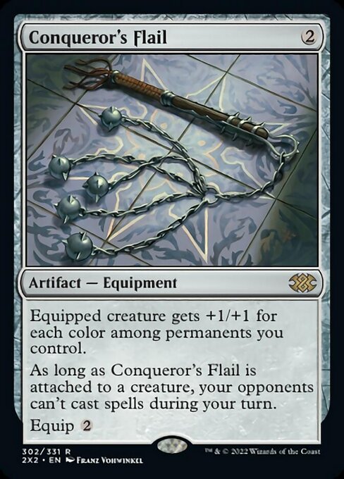 Conqueror's Flail 302 /331 - Rare Double Masters 2022