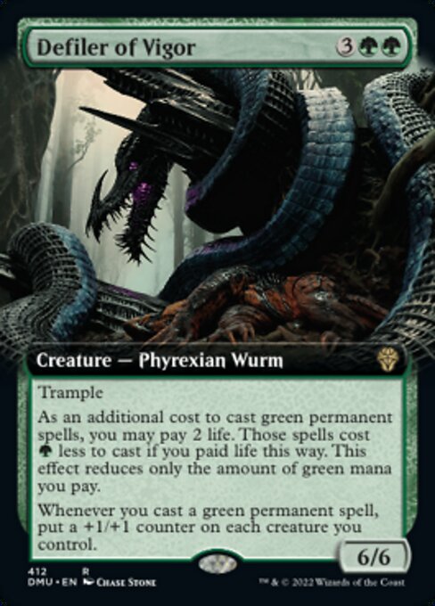 Defiler of Vigor - 412# - Rare - EXTENDED 