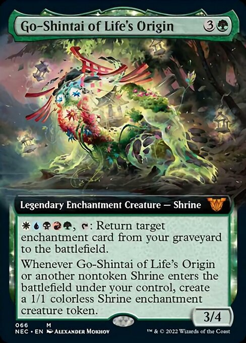Go-Shintai of Life's Origin 66 - Kamigawa Neon Dynasty Commander