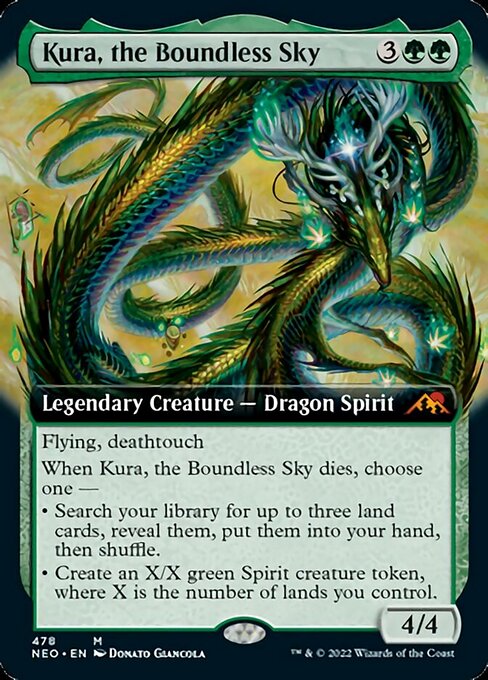 EXTENDEDKura, the Boundless Sky 478 -  Kamigawa Neon Dynasty
