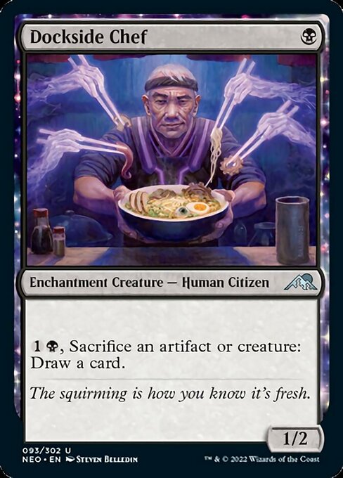 Dockside Chef 93/302 -  Kamigawa Neon Dynasty UNCLE