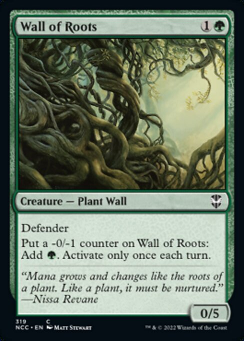 Wall of Roots #319 -  New Capenna Commander