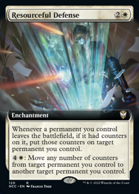 EXTENDED Resourceful Defense #120 -  New Capenna Commander