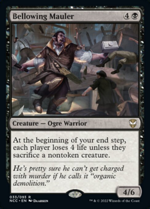 Bellowing Mauler 33/93 -  New Capenna Commander