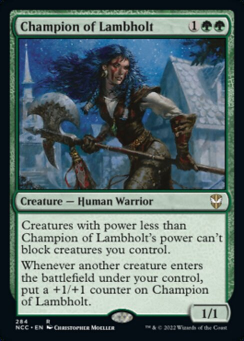 Champion of Lambholt #284 -  New Capenna Commander