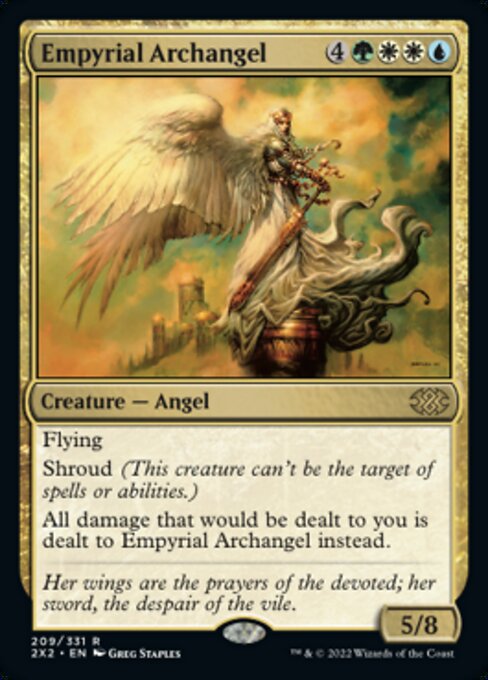 Empyrial Archangel 209 /331 - Rare Double Masters 2022