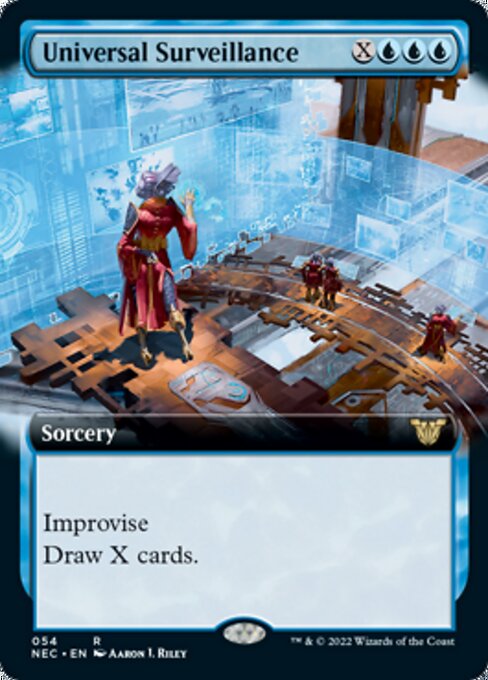 Universal Surveillance 54 - Kamigawa Neon Dynasty Commander