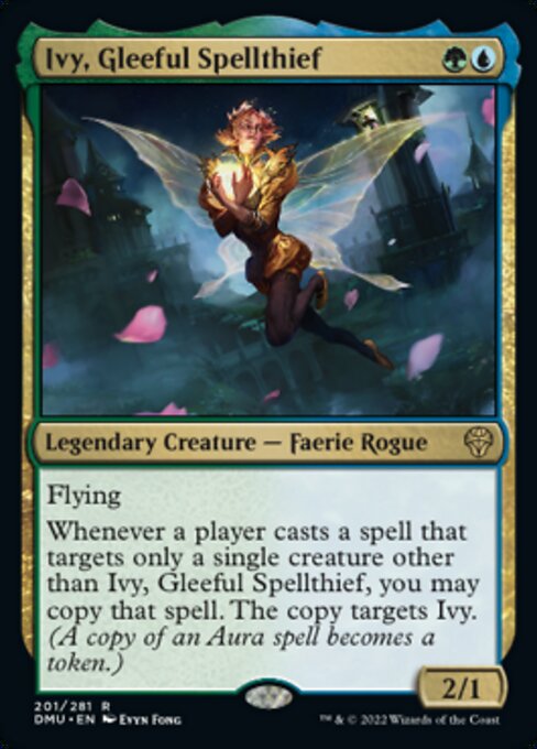 Ivy, Gleeful Spellthief - 201 /281 - Rare - FOIL 