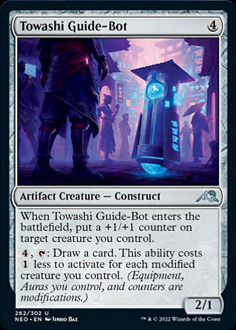 Towashi Guide-Bot 262/302 -  Kamigawa Neon Dynasty UNCLE