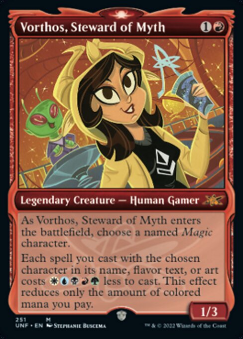 FOIL SHOWCASE Vorthos, Steward of Myth #251 - Mythic Unfinity
