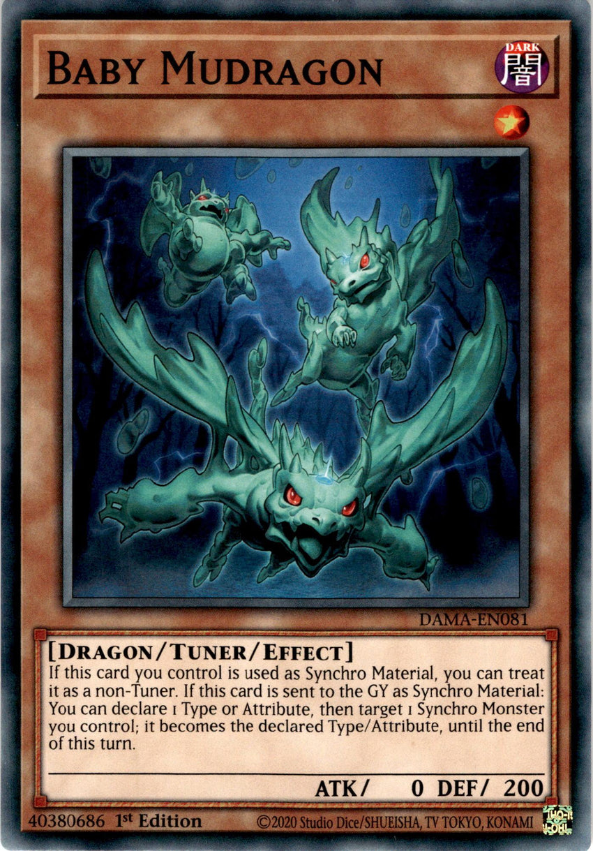 Baby Mudragon - DAMA-EN081 - Common 1st Edition