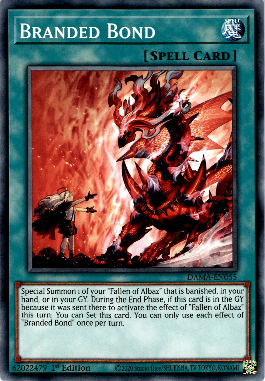 Branded Bond - DAMA-EN055 - Common 1st Edition