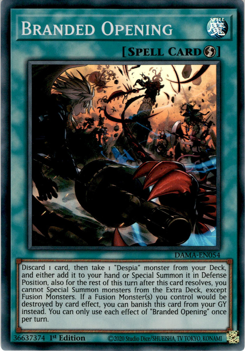Branded Opening - DAMA-EN054 - Super Rare 1st Edition