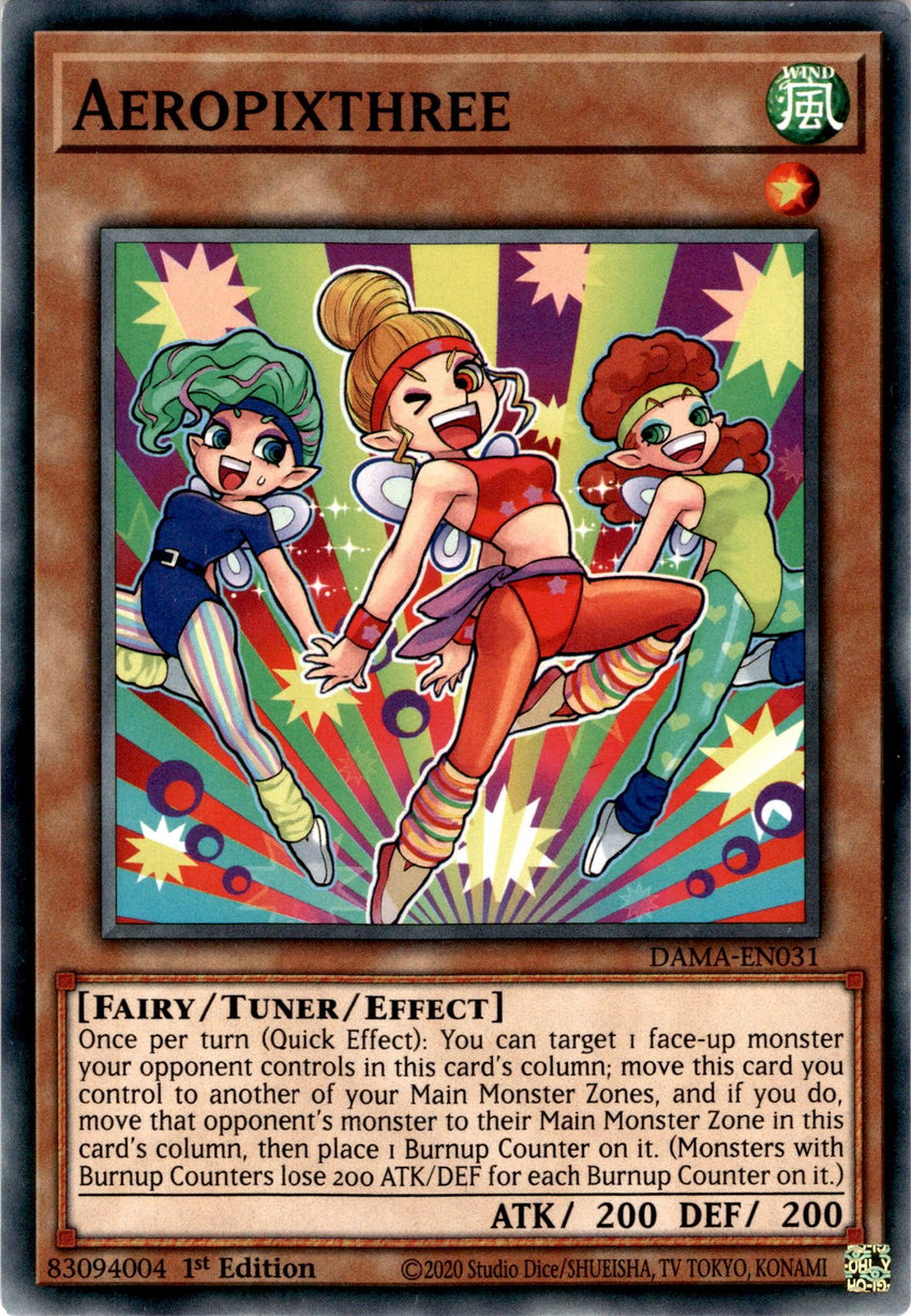 Aeropixthree - DAMA-EN031 - Common 1st Edition