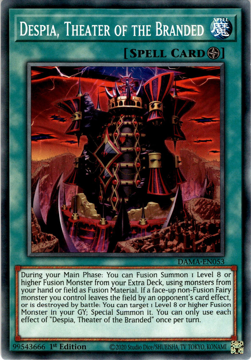 Despia, Theater of the Branded - DAMA-EN053 - Common 1st Edition