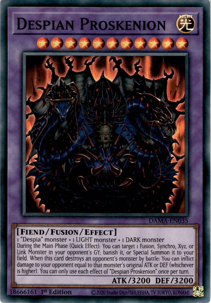 Despian Proskenion - DAMA-EN035 - Super Rare 1st Edition