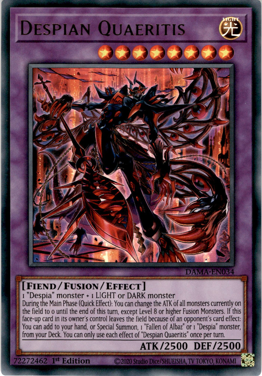 Despian Quaeritis - DAMA-EN034 - Ultra Rare 1st Edition