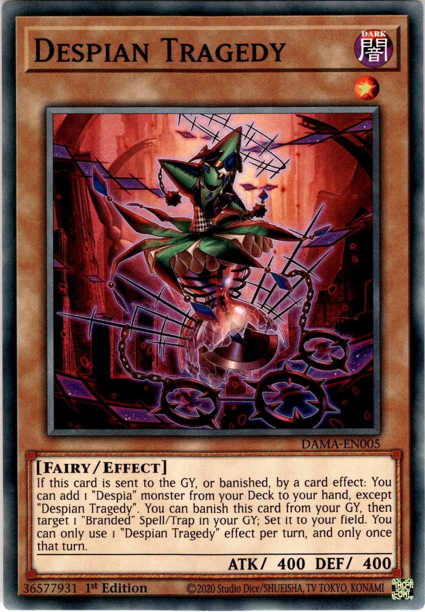 Despian Tragedy - DAMA-EN005 - Common 1st Edition