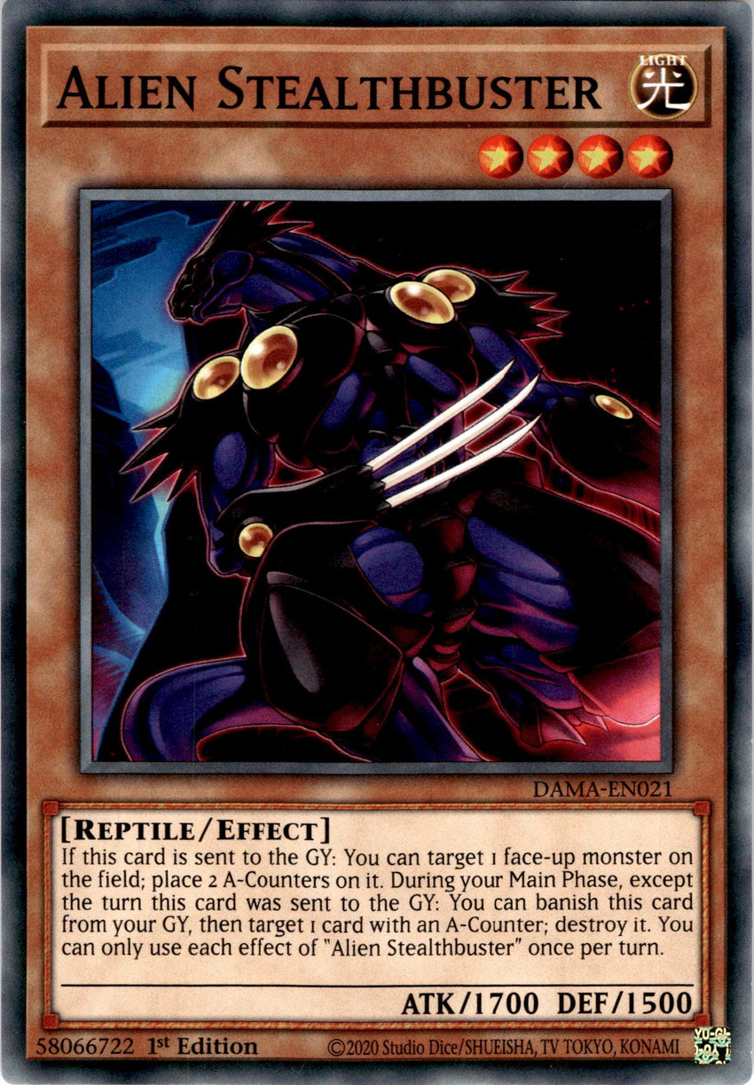 Alien Stealthbuster - DAMA-EN021 - Common 1st Edition