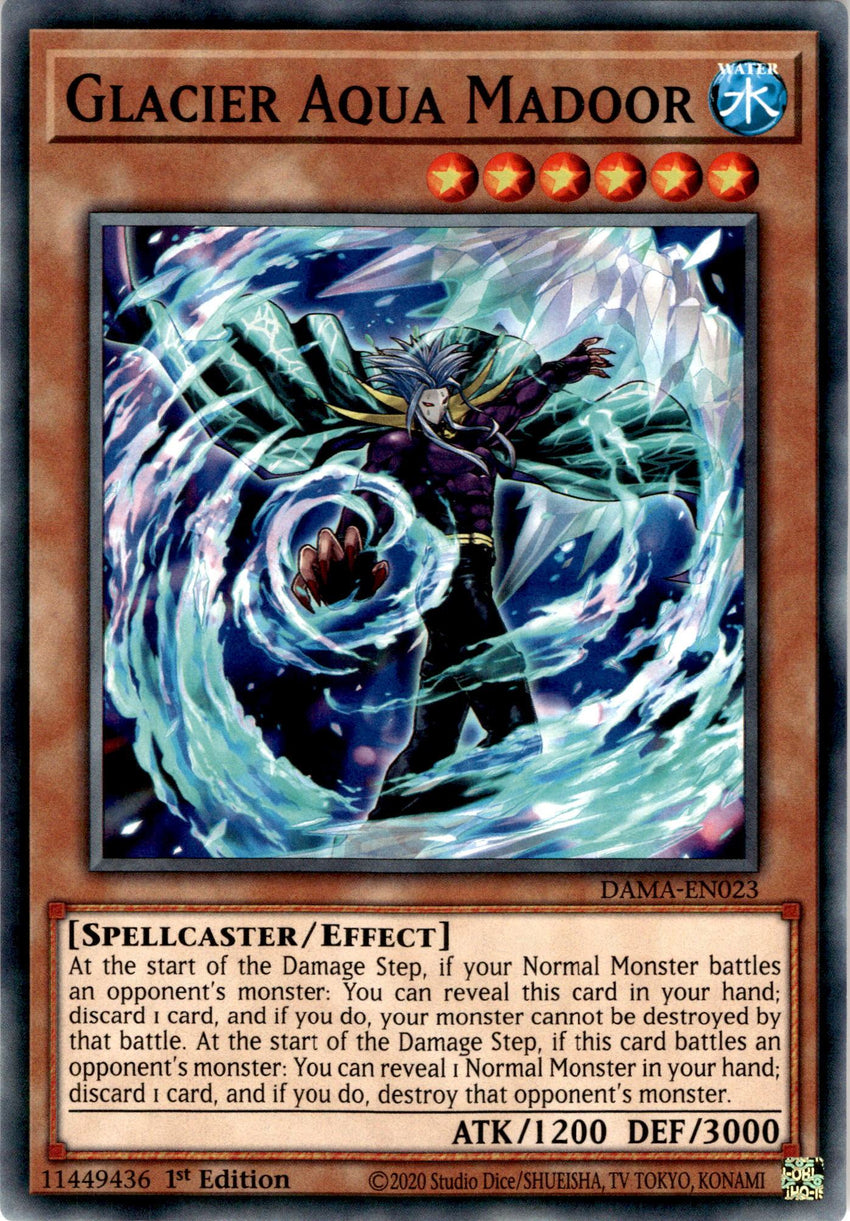 Glacier Aqua Madoor - DAMA-EN023 - Common 1st Edition