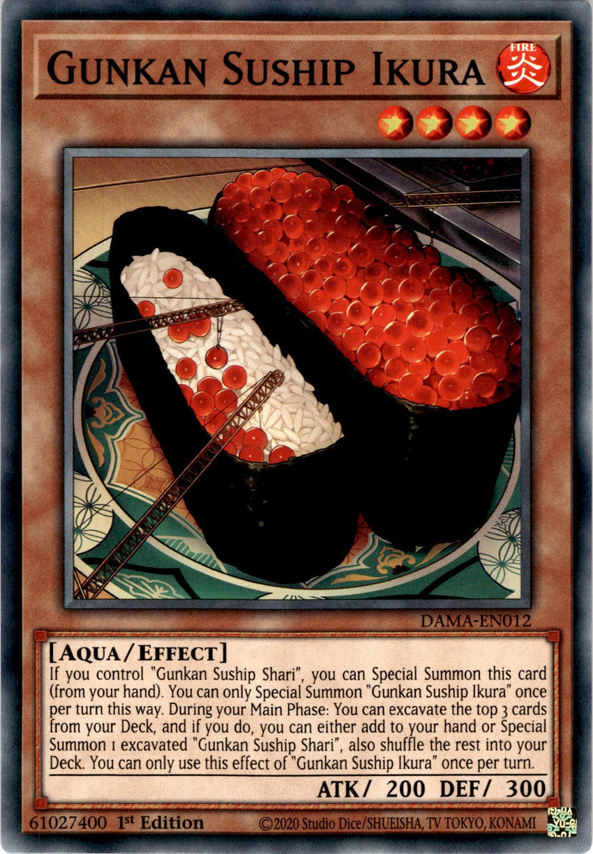 Gunkan Suship Ikura - DAMA-EN012 - Common 1st Edition