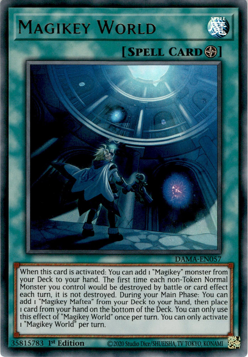 Magikey World - DAMA-EN057 - Ultra Rare 1st Edition