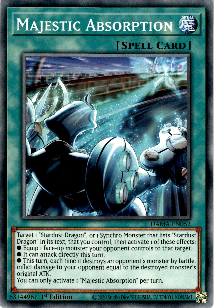 Majestic Absorption - DAMA-EN052 - Common 1st Edition