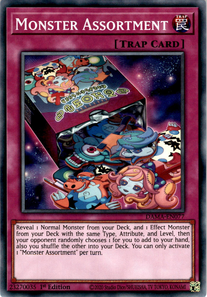 Monster Assortment - DAMA-EN077 - Common 1st Edition