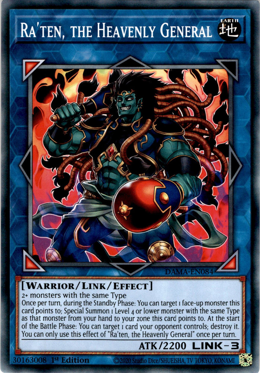 Ra'ten, the Heavenly General - DAMA-EN084 - Common 1st Edition