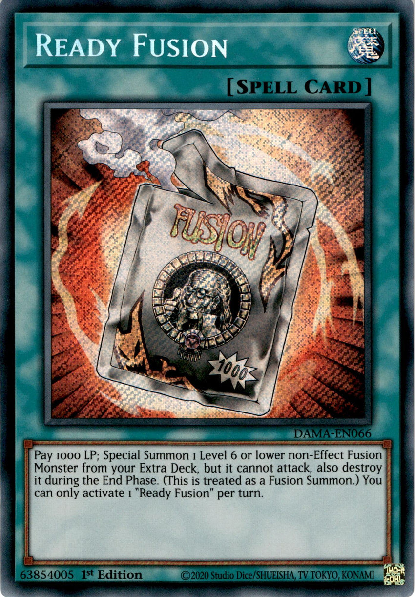Ready Fusion - DAMA-EN066 - Secret Rare 1st Edition