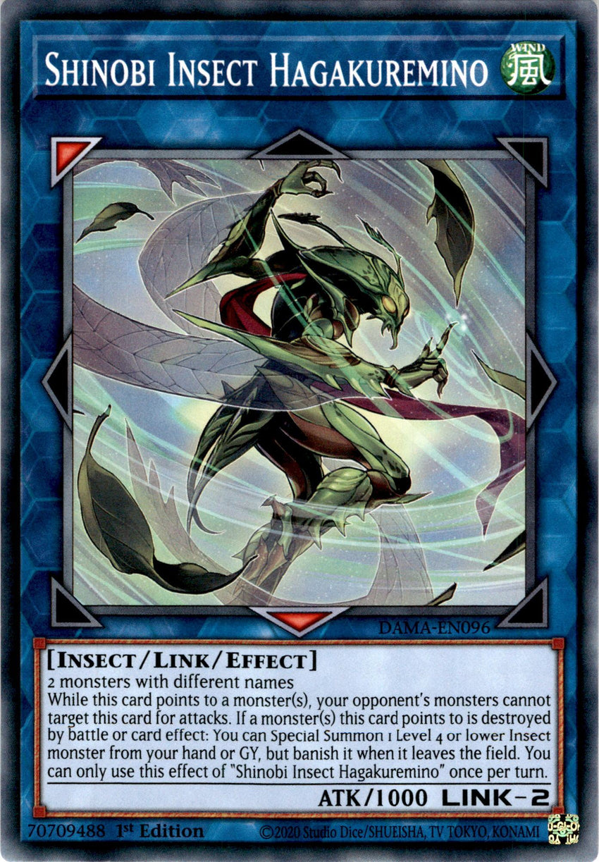 Shinobi Insect Hagakuremino - DAMA-EN096 - Common 1st Edition