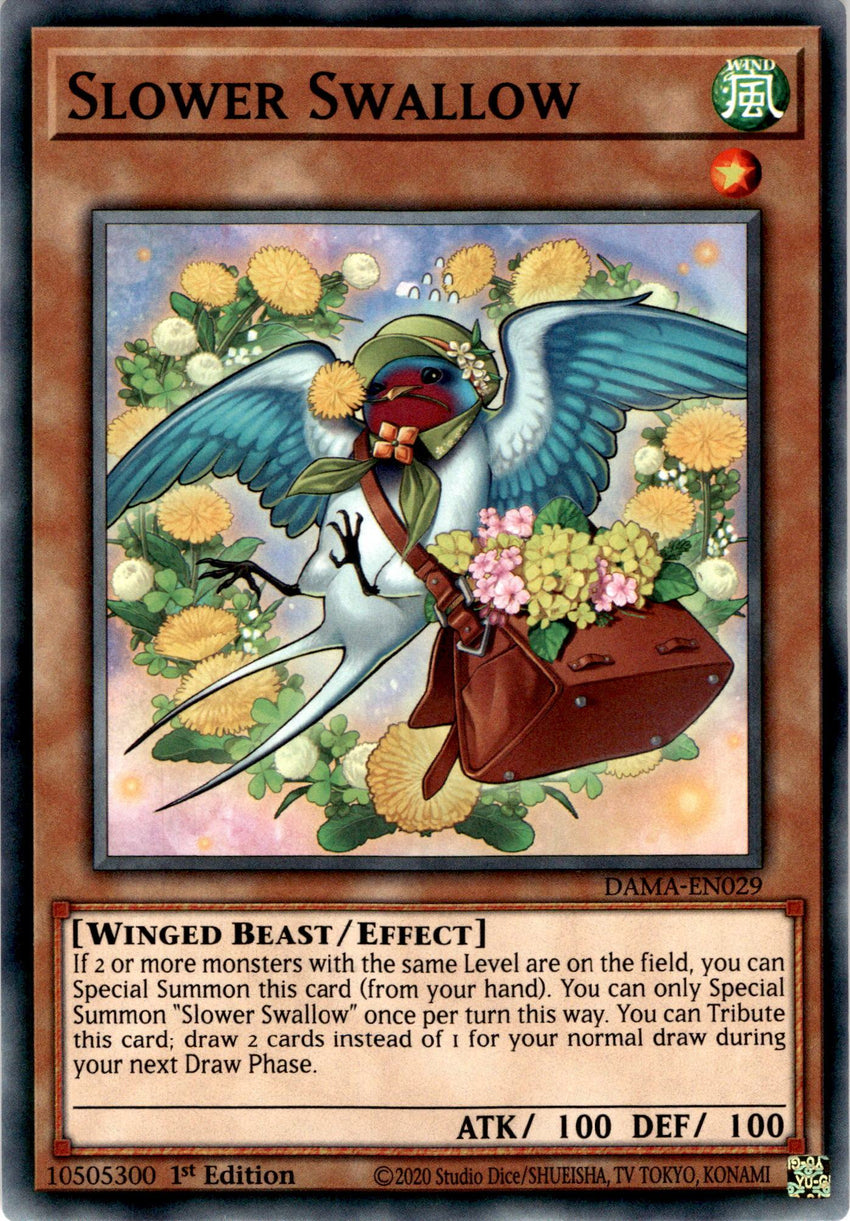 Slower Swallow - DAMA-EN029 - Common 1st Edition