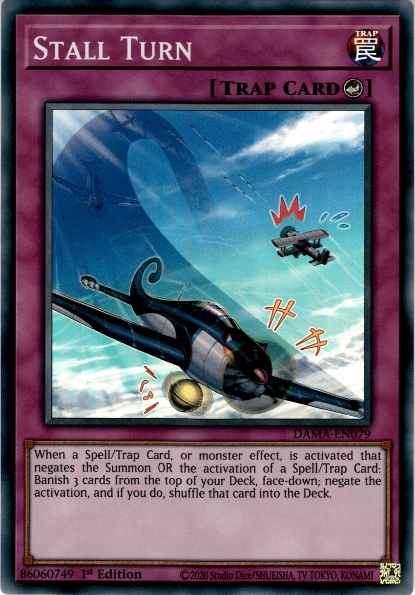 Stall Turn - DAMA-EN079 - Super Rare 1st Edition