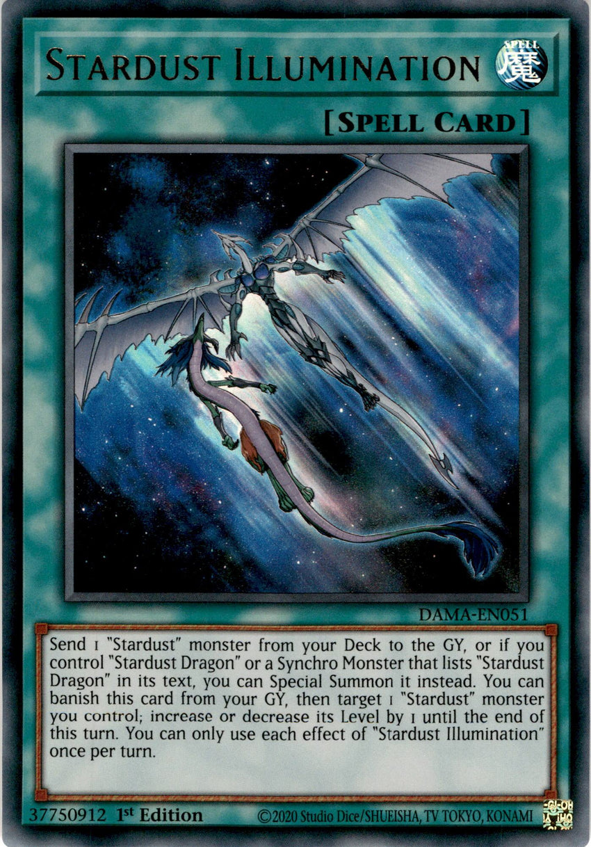 Stardust Illumination - DAMA-EN051 - Ultra Rare 1st Edition