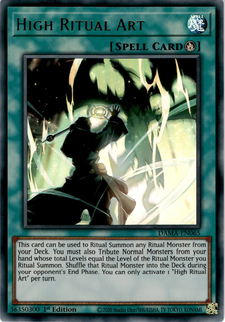 High Ritual Art - DAMA-EN065 - Ultra Rare 1st Edition
