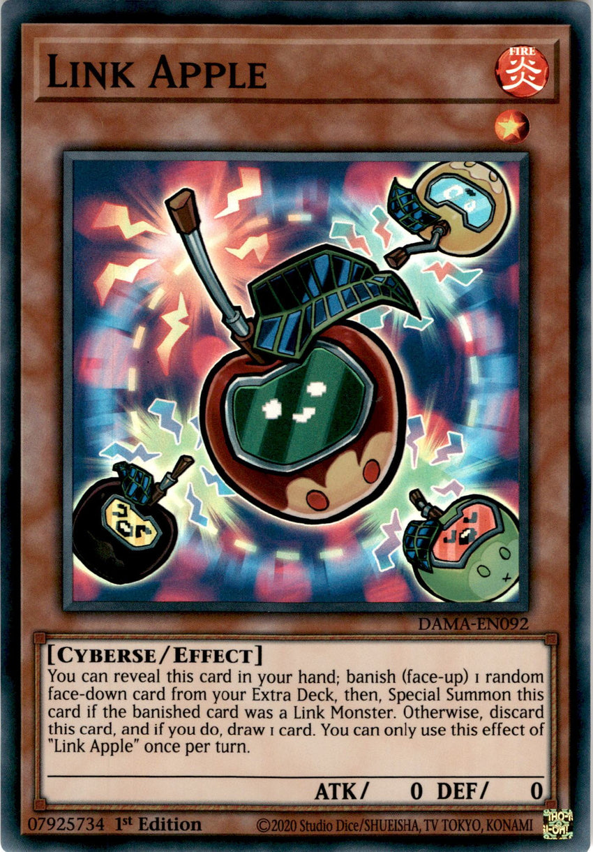 Link Apple - DAMA-EN092 - Super Rare 1st Edition