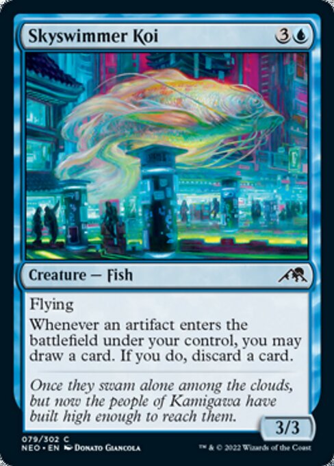 Skyswimmer Koi 79/302 -  Kamigawa Neon Dynasty CONNN