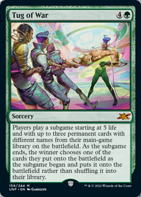 Tug of War 159/244  - Mythic Unfinity